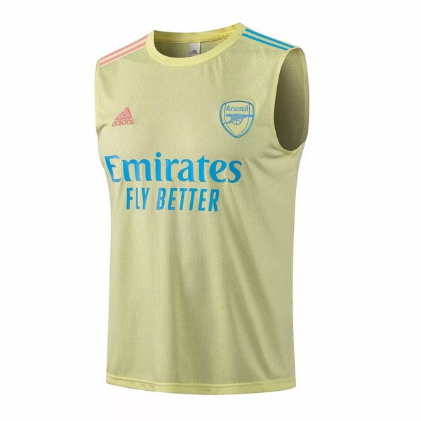Tailandia Camiseta Arsenal Sin Mangas 2021/22 Amarillo